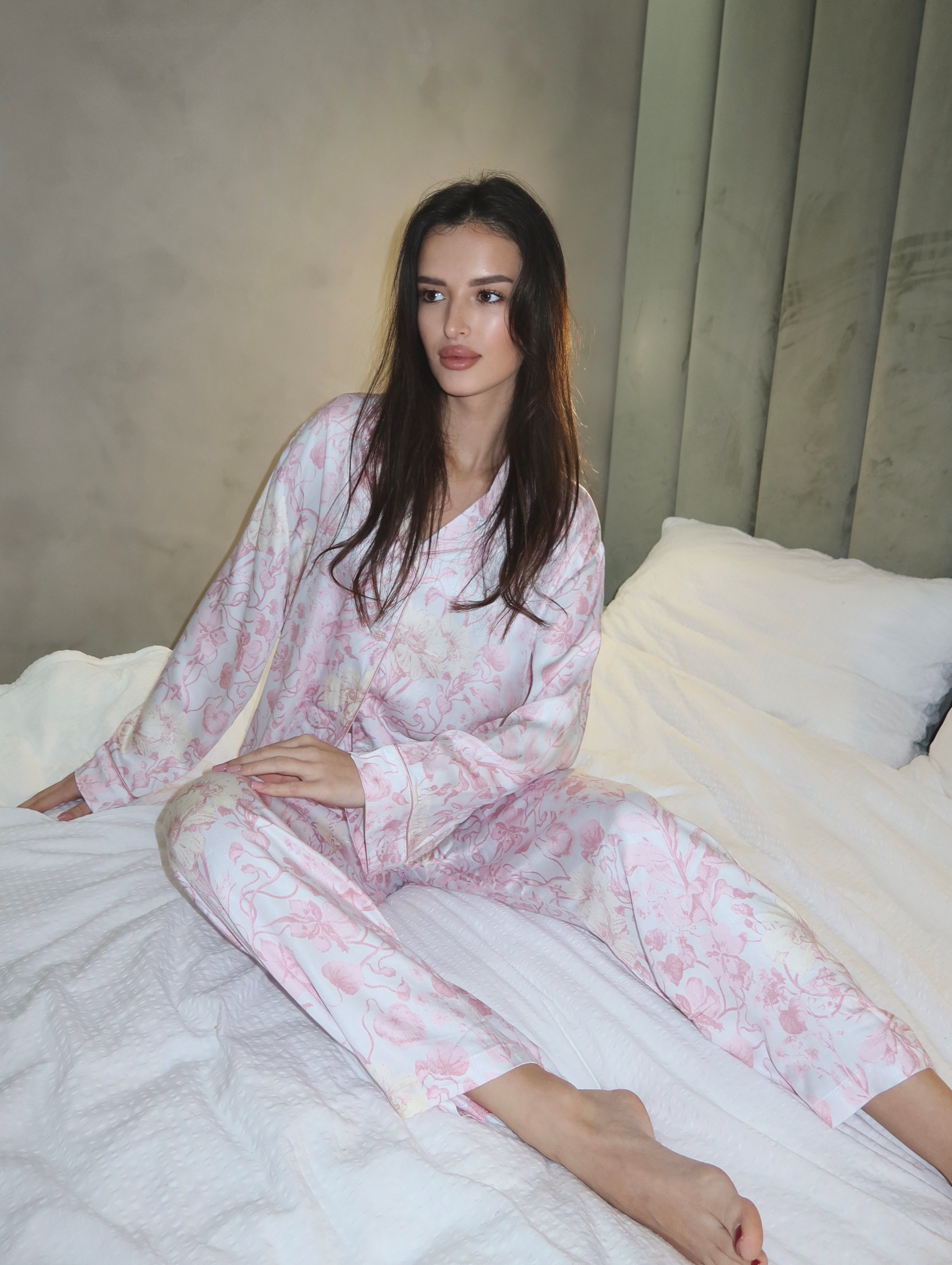 Піжама з брюками Pink Blossom