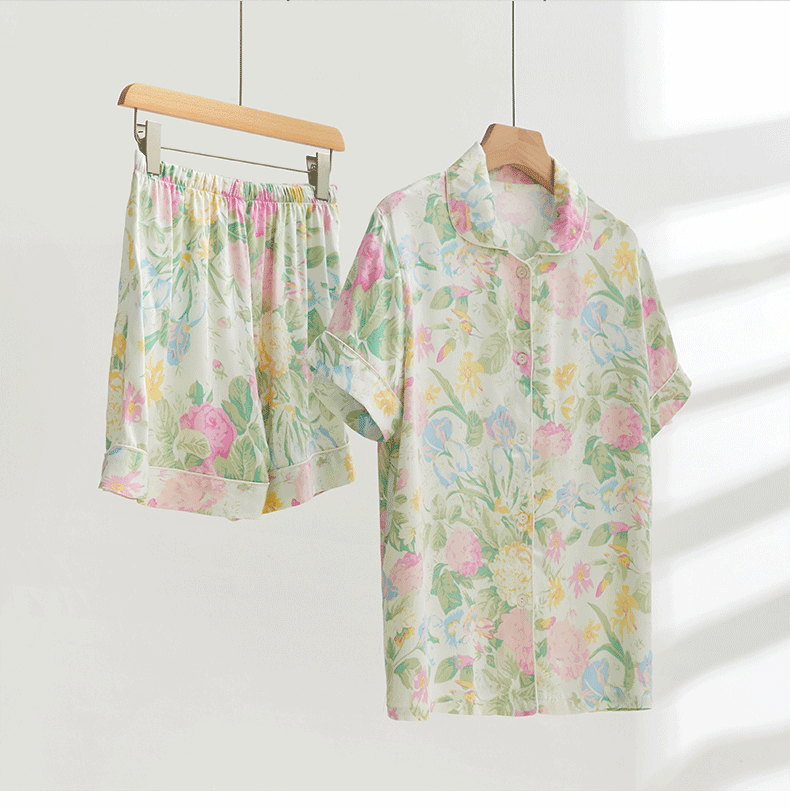 Піжама з шортами Floral